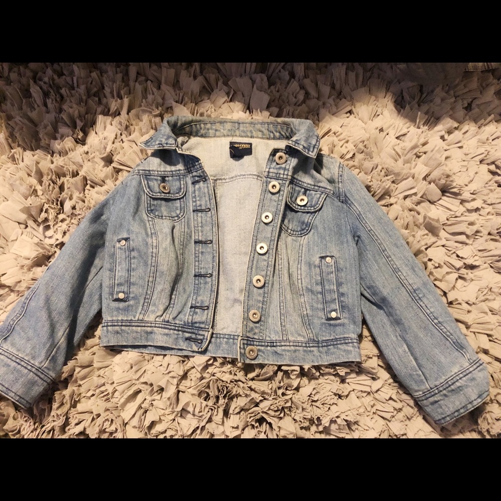 Cropped Jean Jacket